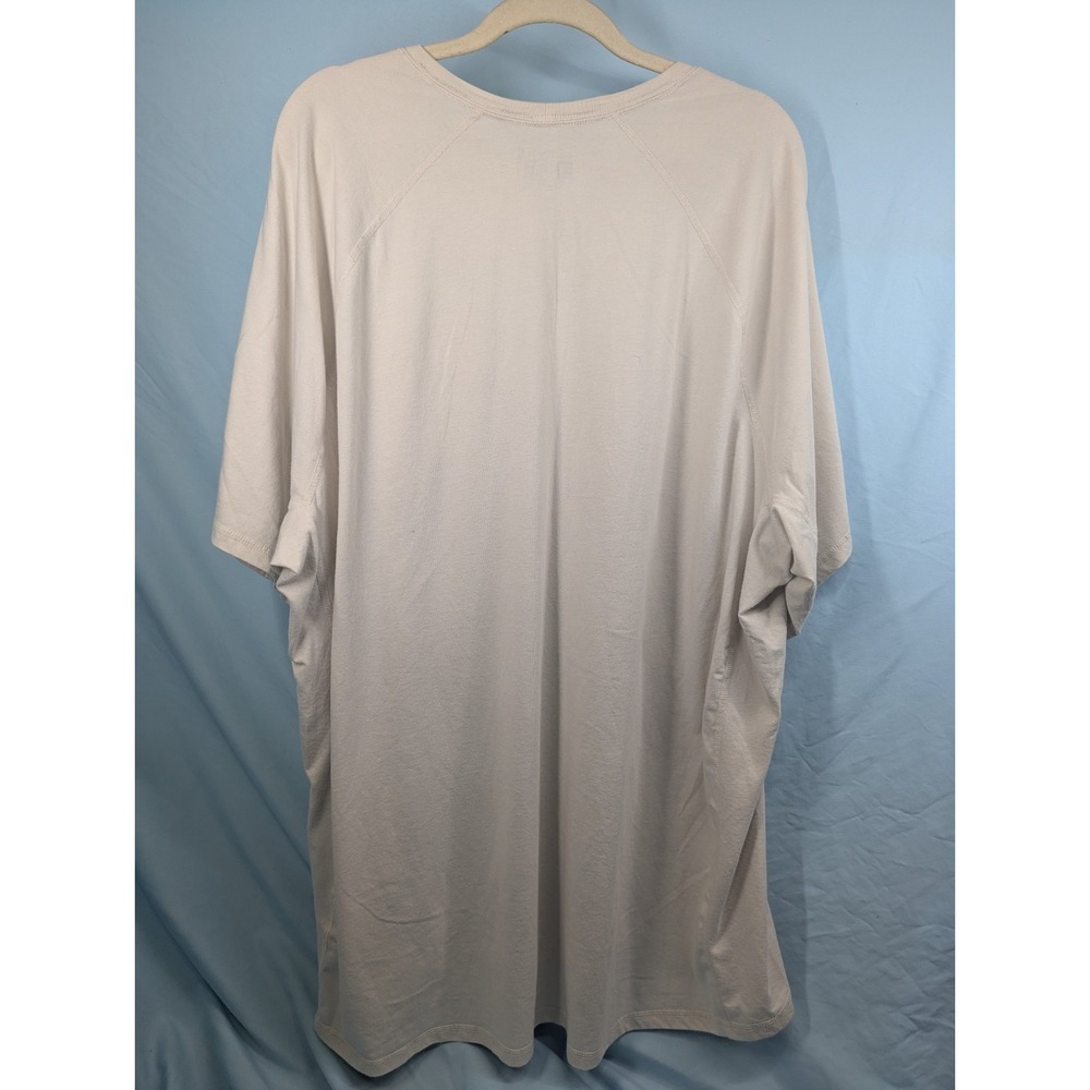 Carhartt Force Mens White Relaxed Fit Short Sleeve Pocket Shirt Sze 4XL TK6652-M - Picture 4 of 5